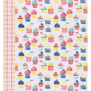 Cupcake Tea Towels Set of 2 Now Designs NWT
